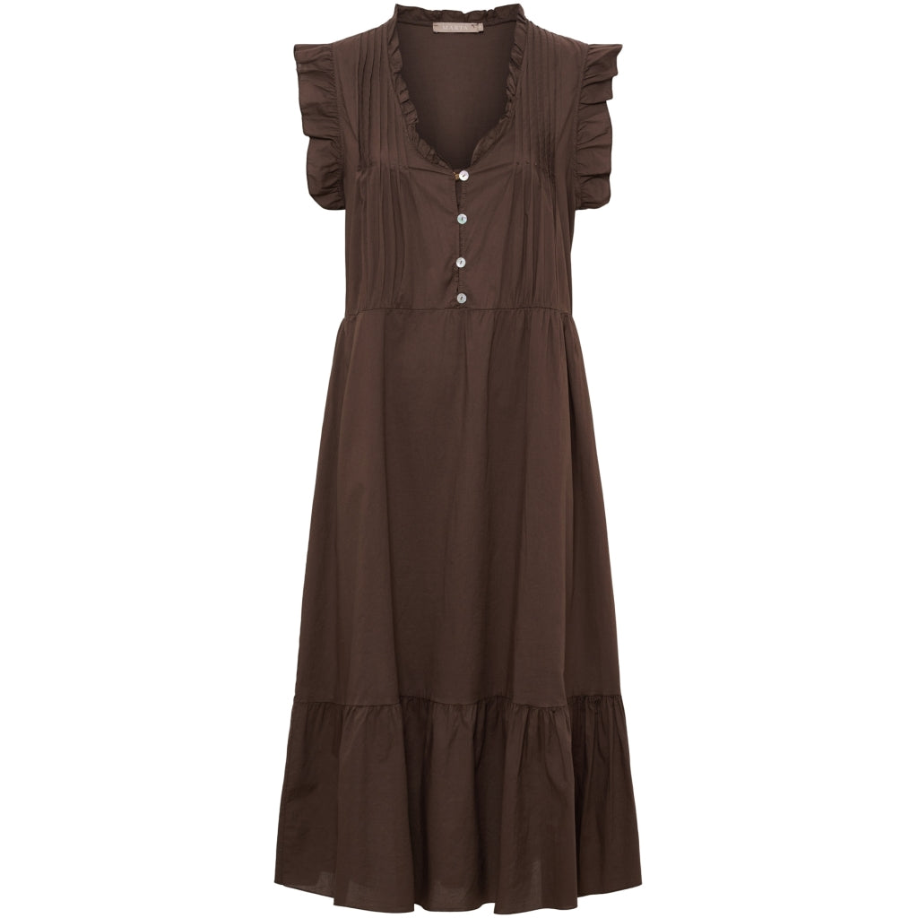 MARTA DU CHATEAU Marta du Chateau dam klänning MdcJovelina TC59836M Dress Mocha93913
