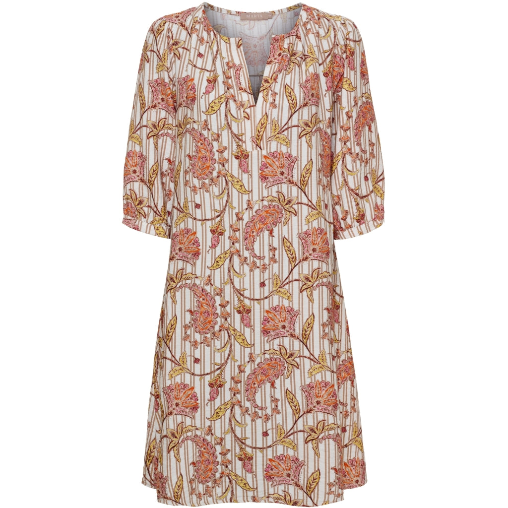 MARTA DU CHATEAU Marta du Chateau dam klänning MdcKianna 8219 Dress Camel6369tpk