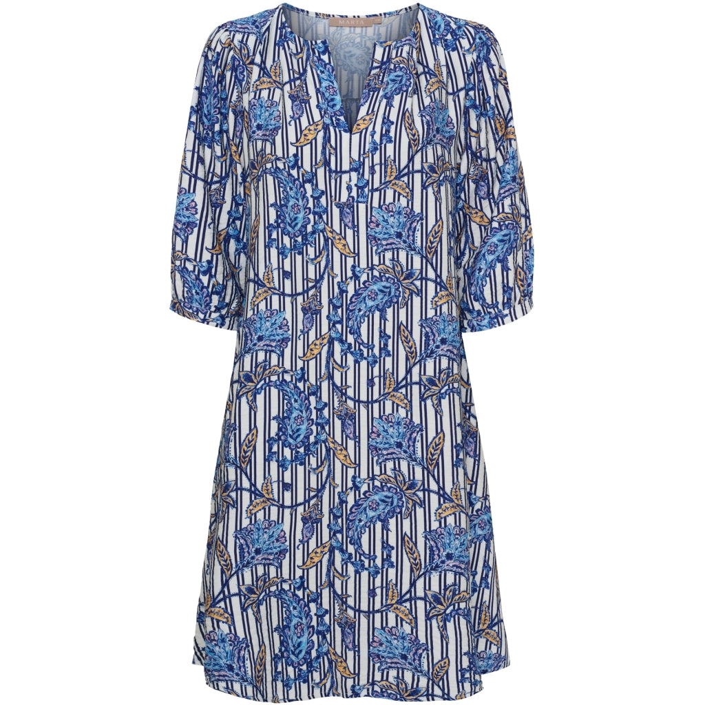 MARTA DU CHATEAU Marta du Chateau dam klänning MdcKianna 8219 Dress Navy6369tpk