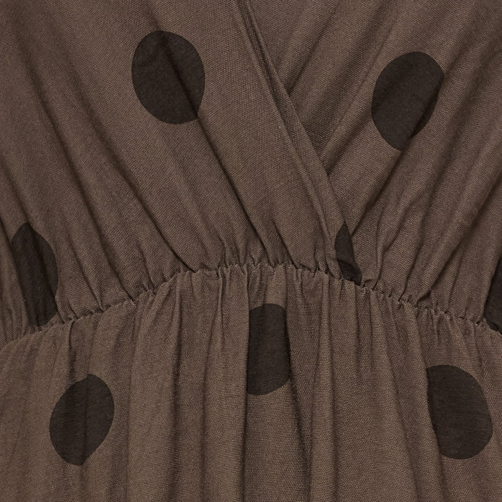 MARTA DU CHATEAU Marta du Chateau dam klänning MdcLinetta 23126 Dress Brown
