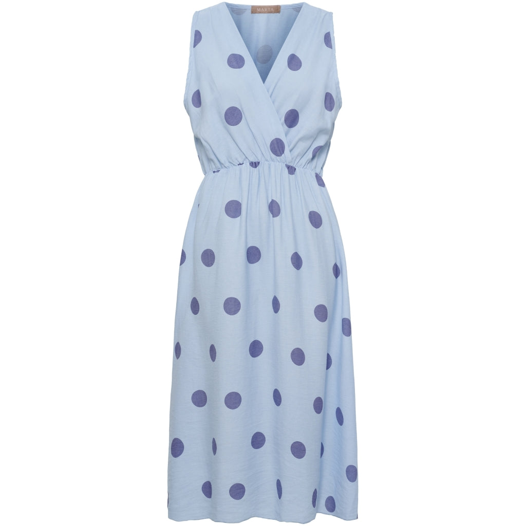 MARTA DU CHATEAU Marta du Chateau dam klänning MdcLinetta 23126 Dress Celeste