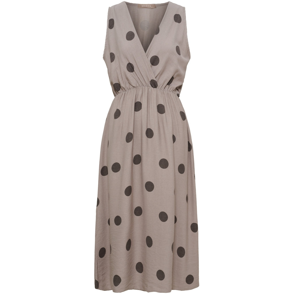 MARTA DU CHATEAU Marta du Chateau dam klänning MdcLinetta 23126 Dress Fango