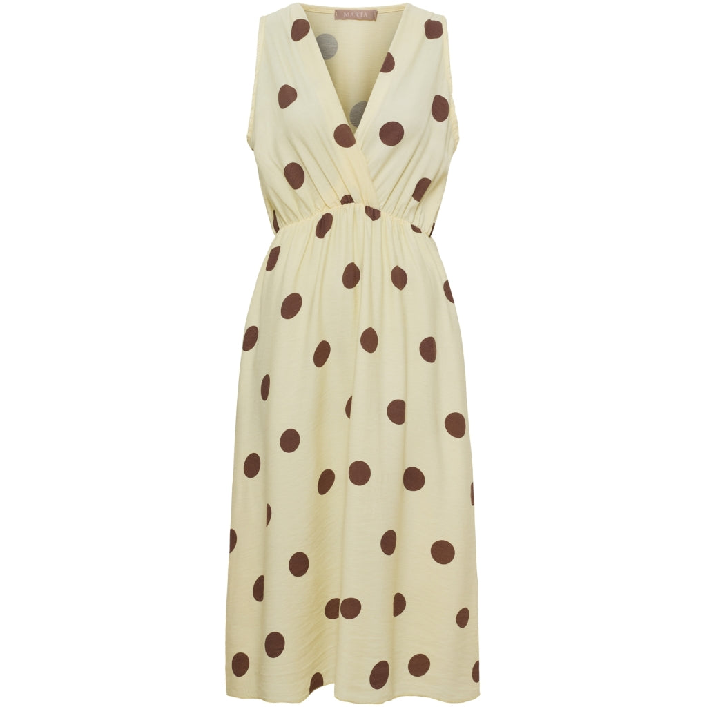 MARTA DU CHATEAU Marta du Chateau dam klänning MdcLinetta 23126 Dress Yellow