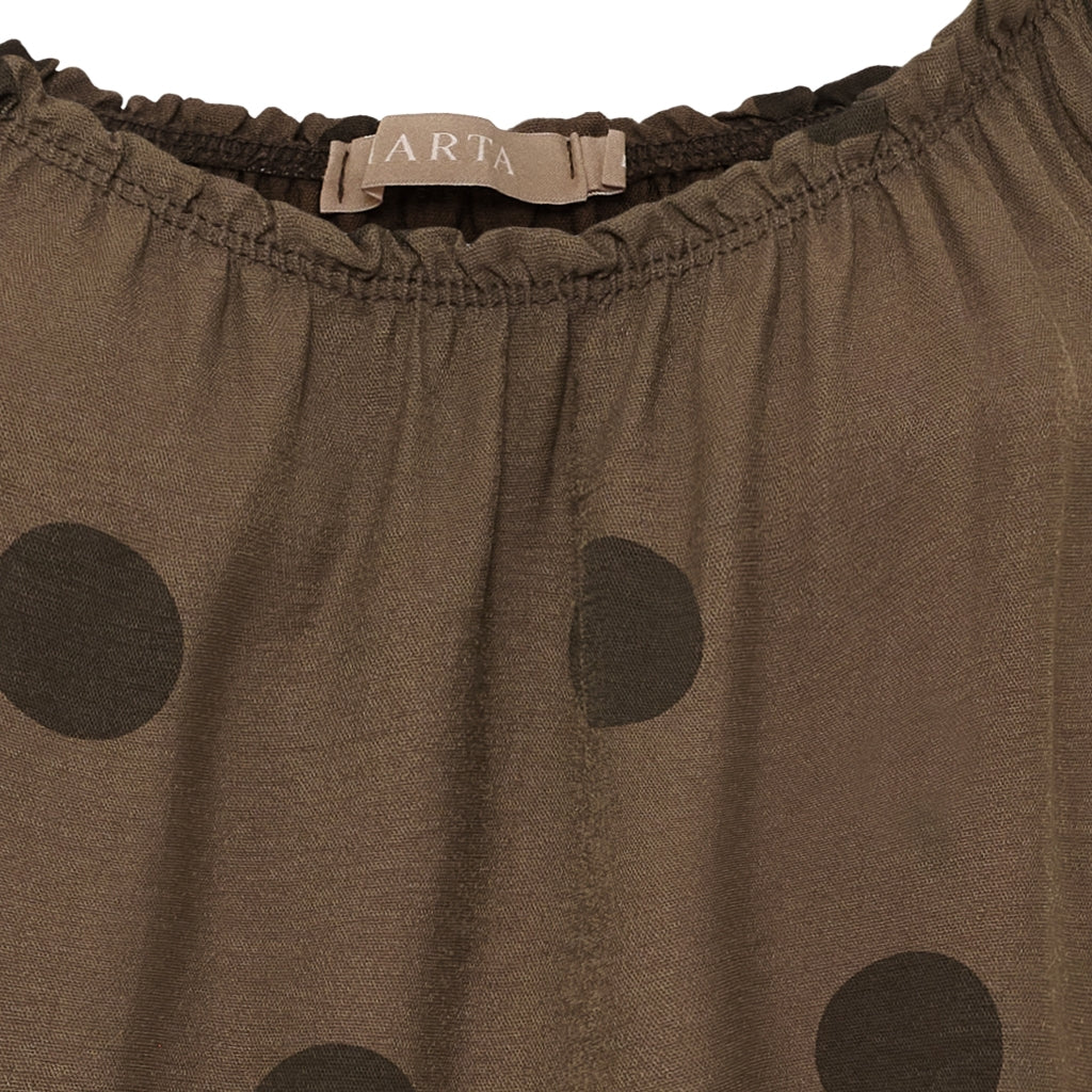 MARTA DU CHATEAU Marta du Chateau dam klänning MdcLuliana 23106 Dress Brown
