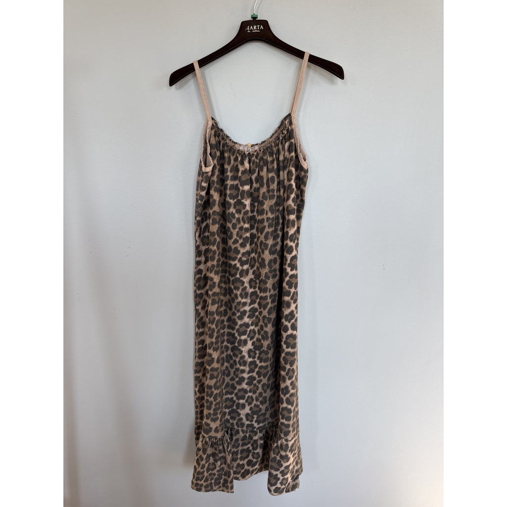 MARTA DU CHATEAU Marta du Chateau dam klänning MdcLuliana 23106 Dress Camello Leo