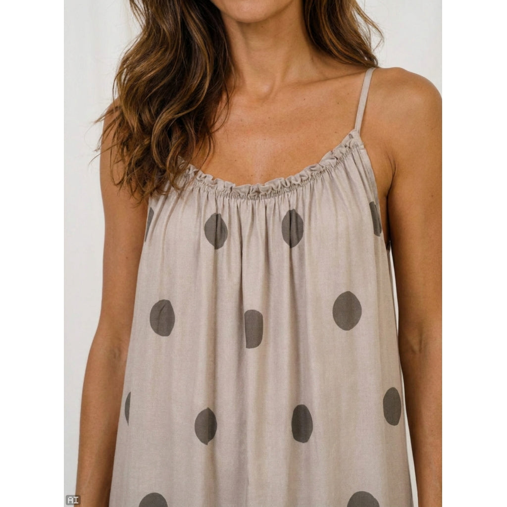 MARTA DU CHATEAU Marta du Chateau dam klänning MdcLuliana 23106 Dress Fango