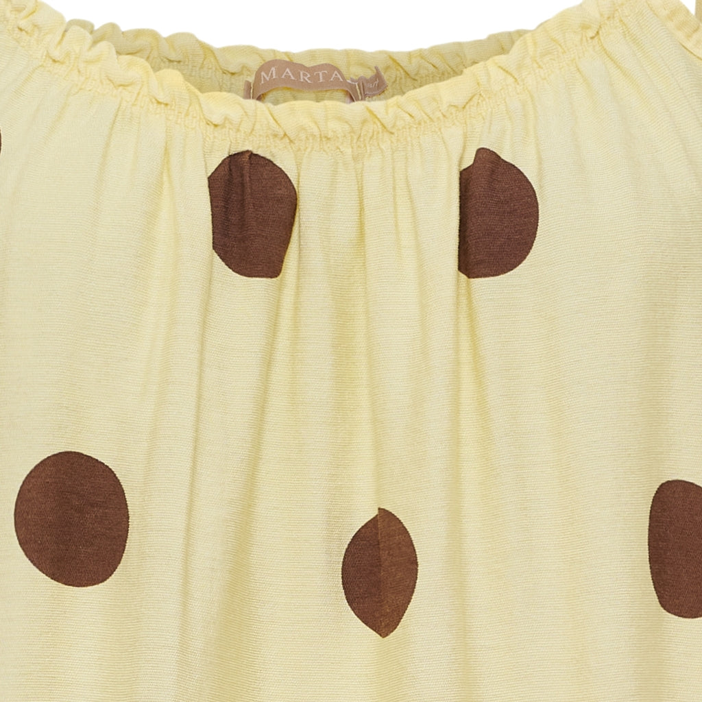 MARTA DU CHATEAU Marta du Chateau dam klänning MdcLuliana 23106 Dress Yellow