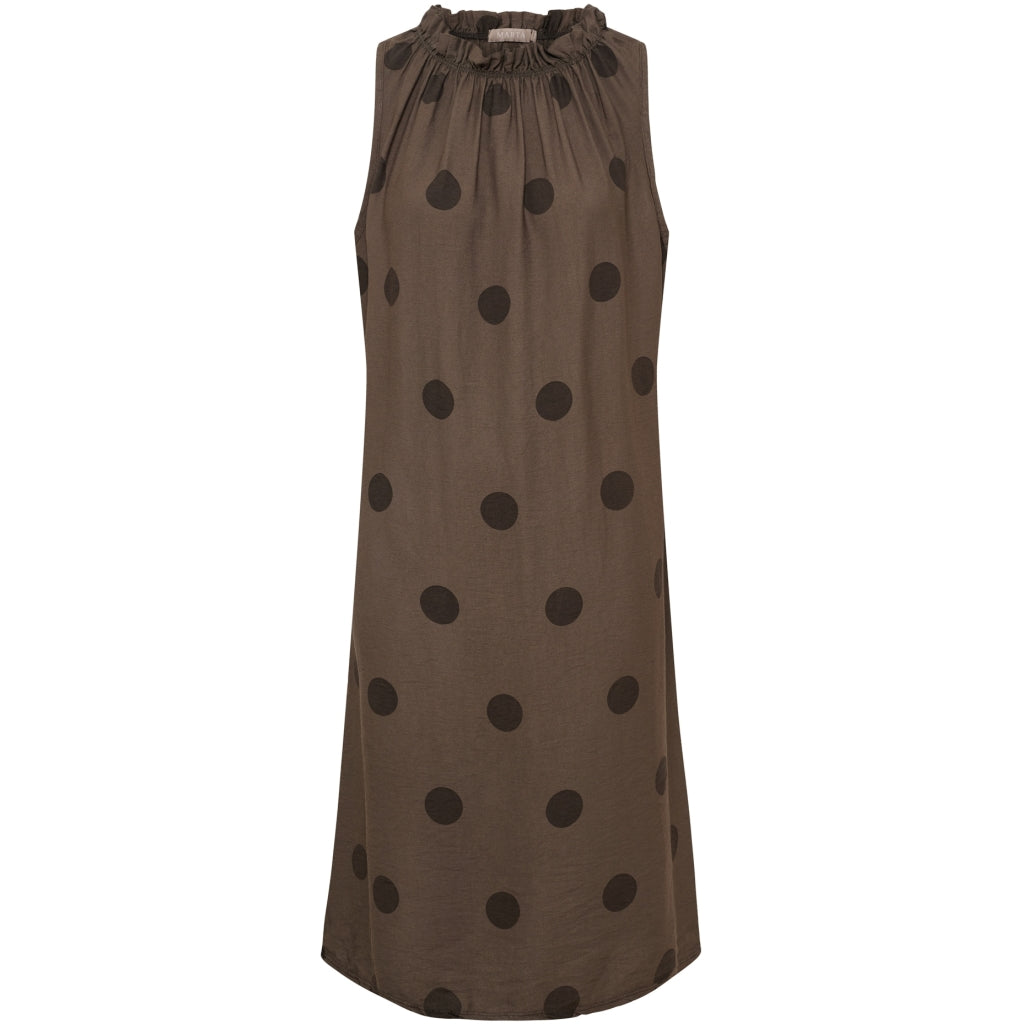 MARTA DU CHATEAU Marta du Chateau dam klänning MdcLuppa 2315B Dress Brown