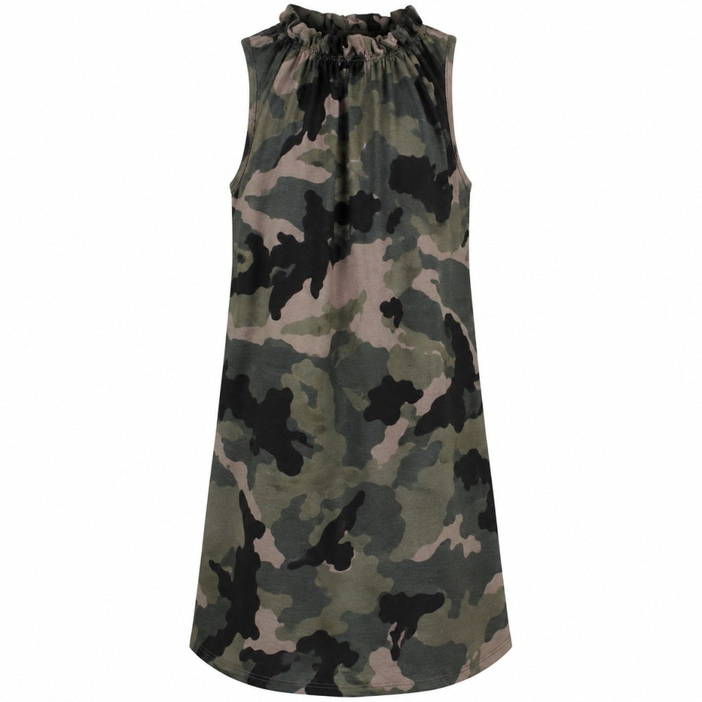 MARTA DU CHATEAU Marta du Chateau dam klänning MdcLuppa 2315B Dress Military6