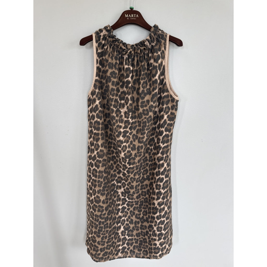 MARTA DU CHATEAU Marta du Chateau dam klänning MdcLuppa 2315B Dress Camello Leo