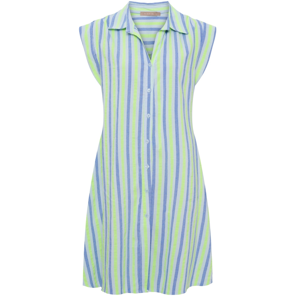 MARTA DU CHATEAU Marta du Chateau dam klänning MdcMalia 8356 Dress Blue