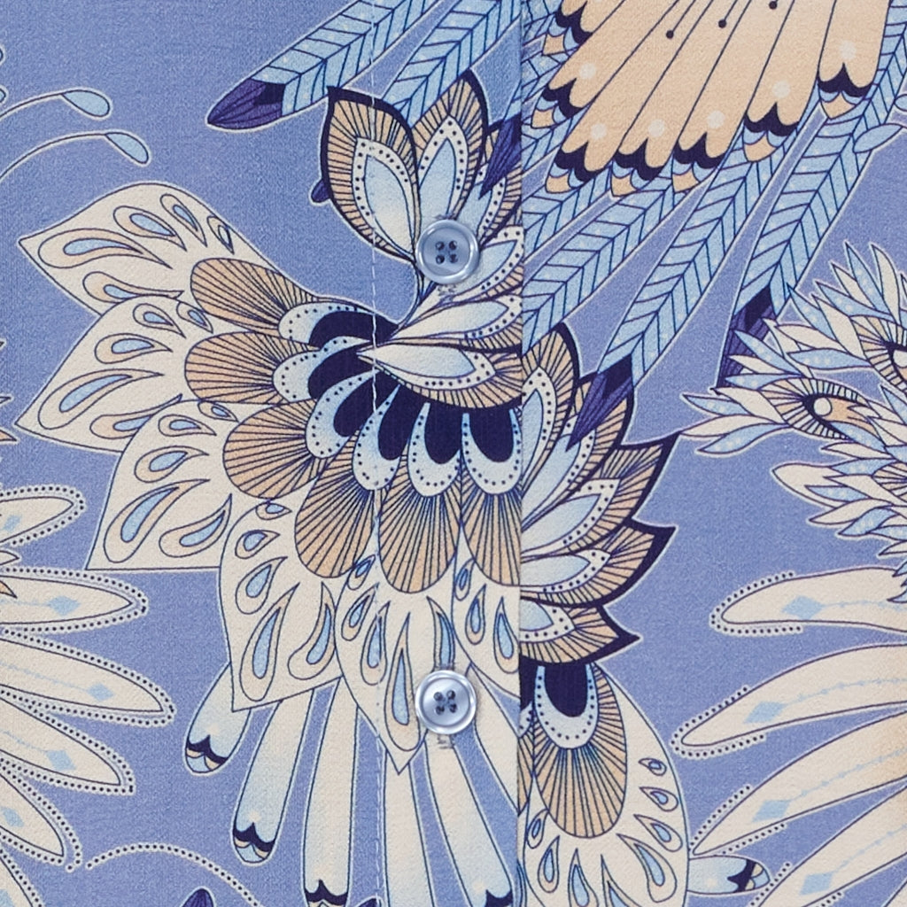 MARTA DU CHATEAU Marta du Chateau dam klänning MdcMoss 7617- Dress Jeans7663tpg