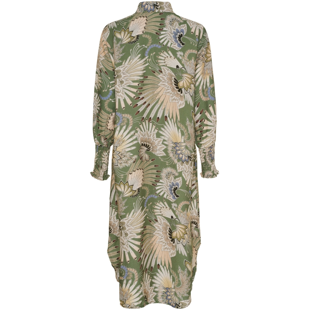 MARTA DU CHATEAU Marta du Chateau dam klänning MdcMoss 7617- Dress Military7663tpg