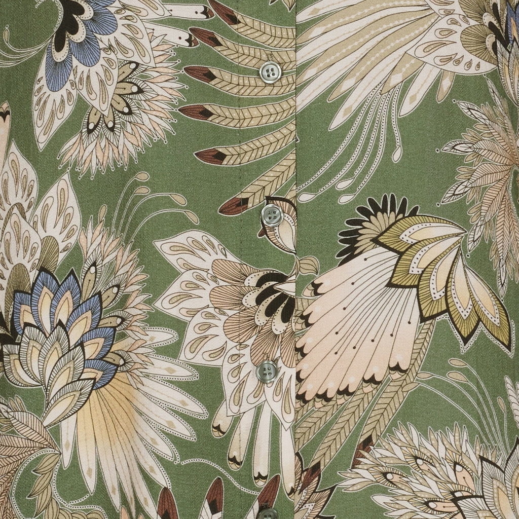 MARTA DU CHATEAU Marta du Chateau dam klänning MdcMoss 7617- Dress Military7663tpg