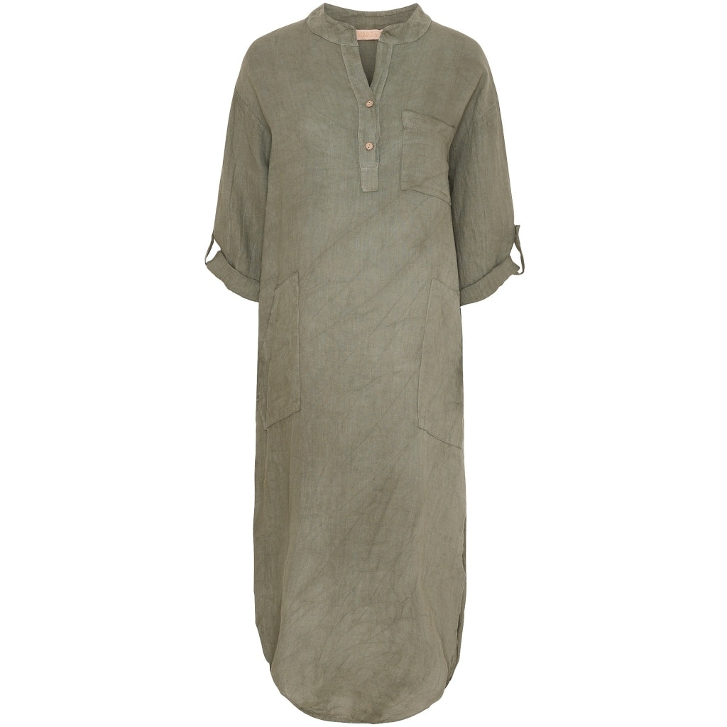 MARTA DU CHATEAU Marta du Chateau dam klänning MdcNess 269168 Dress Military2828