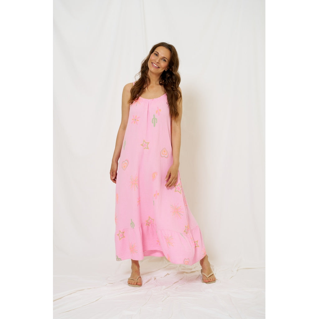 MARTA DU CHATEAU Marta du Chateau dam klänning MdcPalina 25814M Dress Pink
