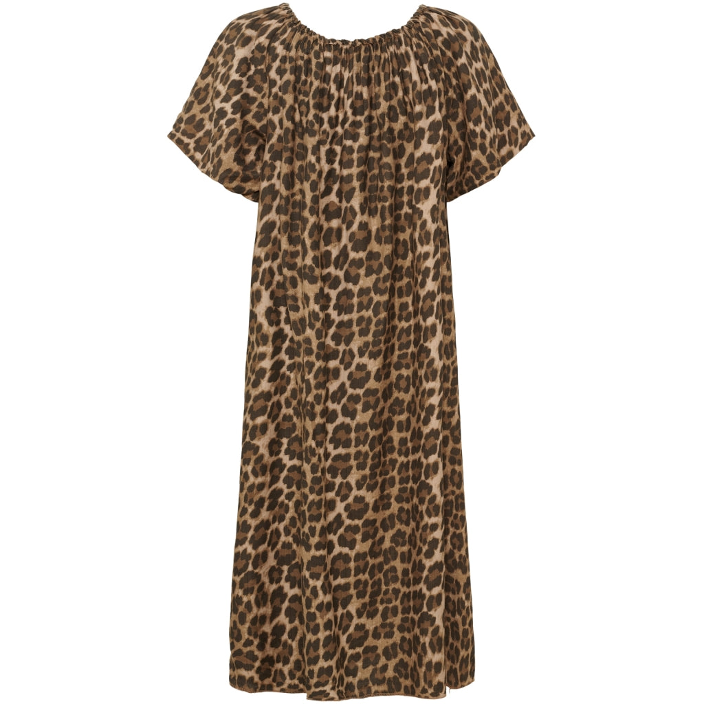 MARTA DU CHATEAU Marta du Chateau dam klänning MdcSarai 26153 Dress Camello Leo