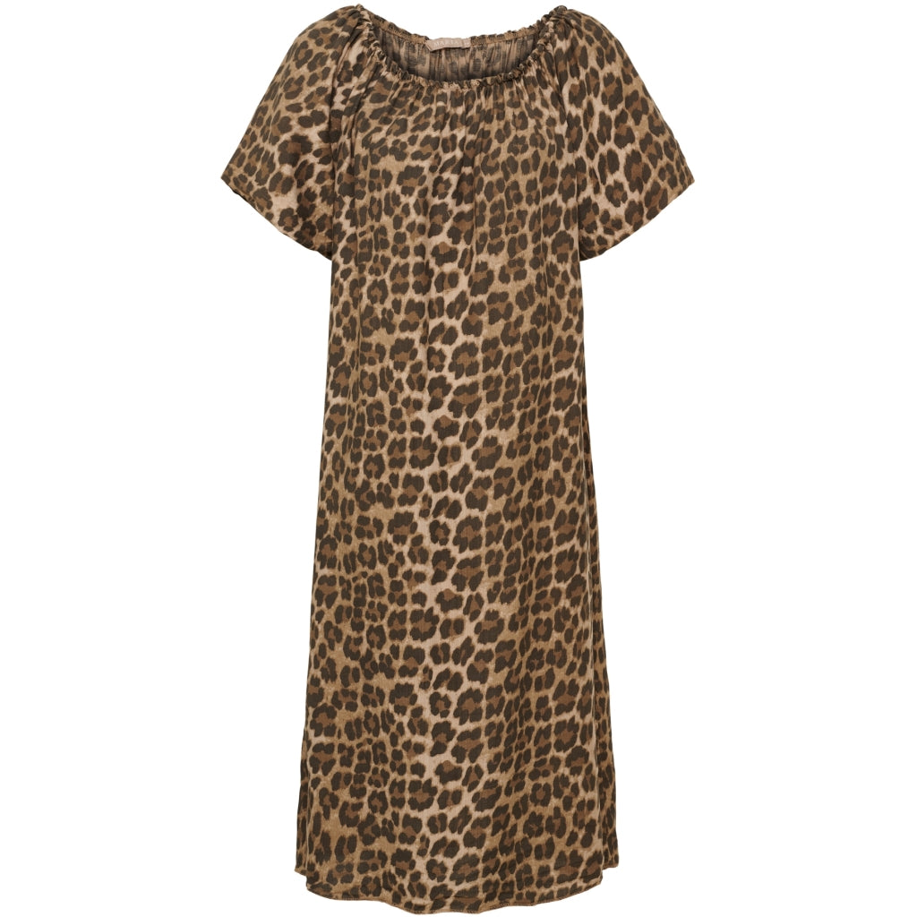 MARTA DU CHATEAU Marta du Chateau dam klänning MdcSarai 26153 Dress Camello Leo