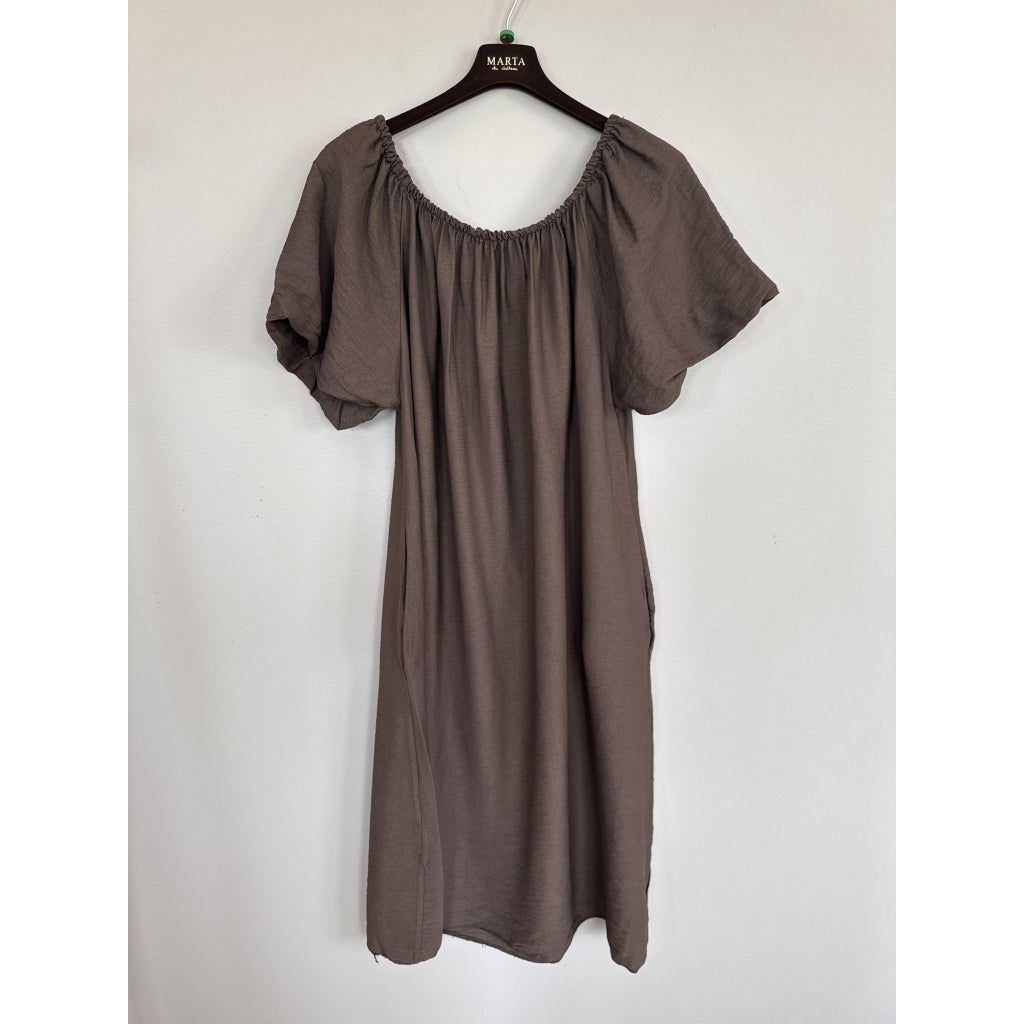 MARTA DU CHATEAU Marta du Chateau dam klänning MdcSarai 26153 Uni Dress Moro