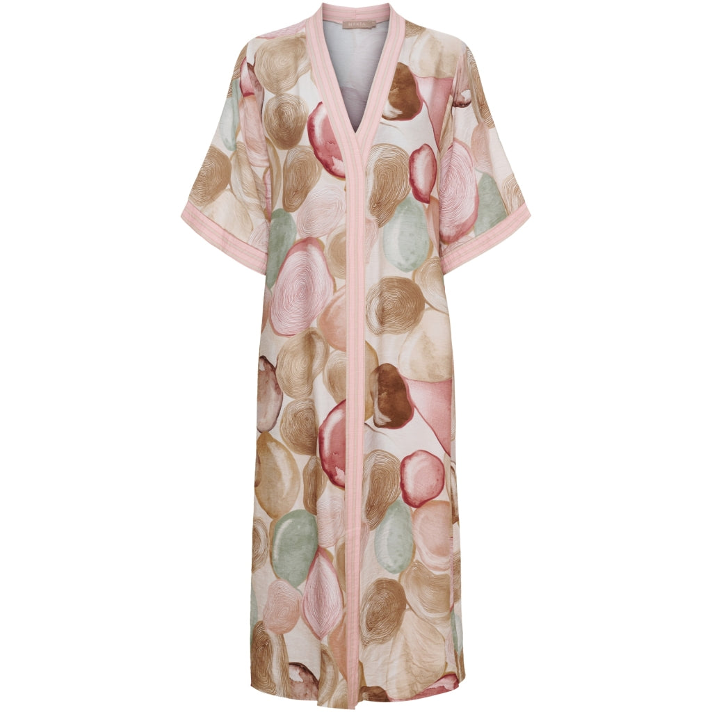 MARTA DU CHATEAU Marta du Chateau dam klänning MdcStefania 7176 Dress Beige/Rosa