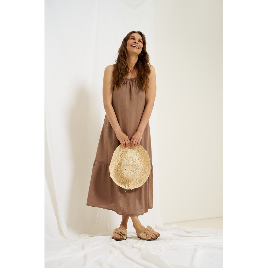 MARTA DU CHATEAU Marta du Chateau dam klänning MdcValisse 92431/1 Dress Legno