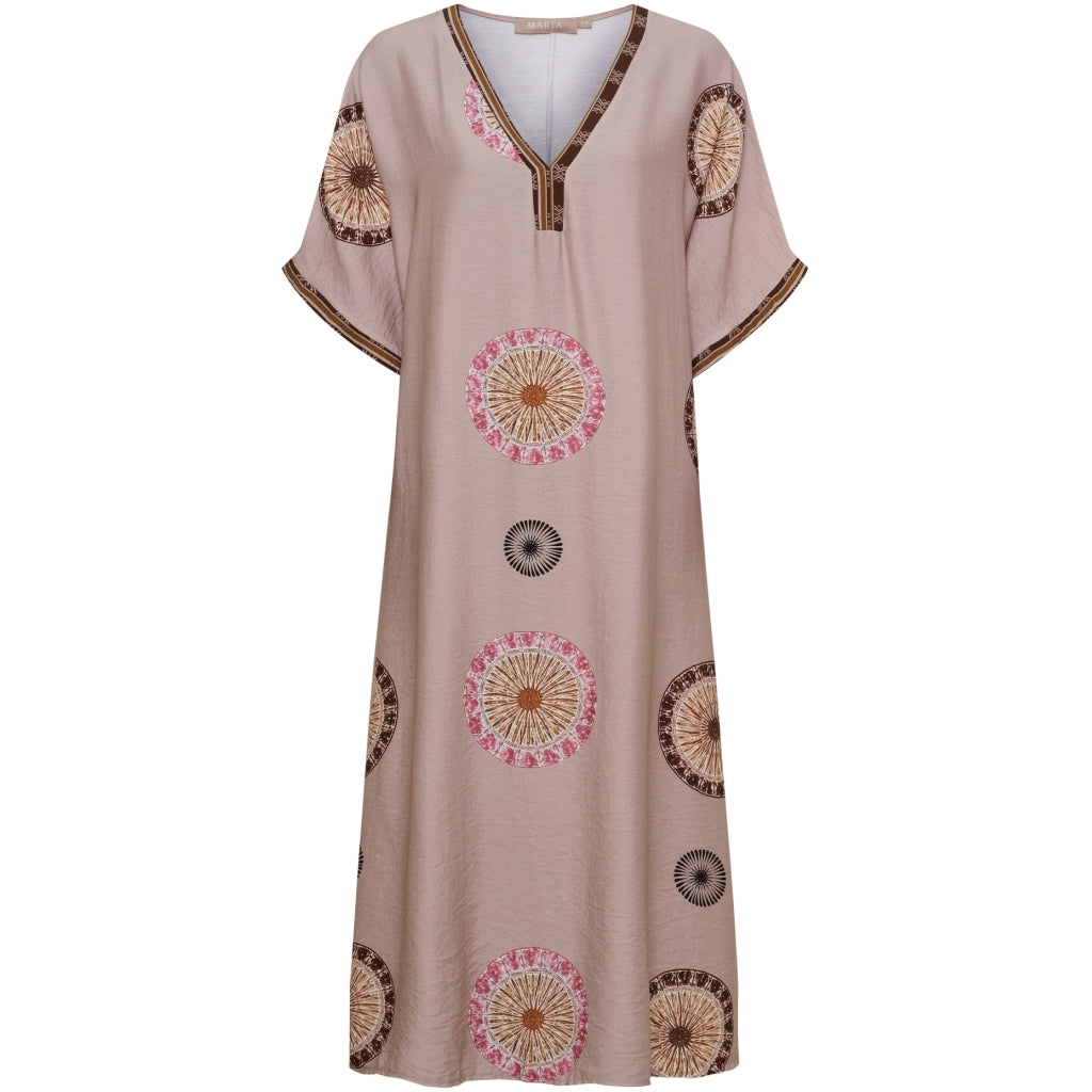MARTA DU CHATEAU Marta du Chateau dam klänning MdcZenia 8487 Dress Marrone3254tps