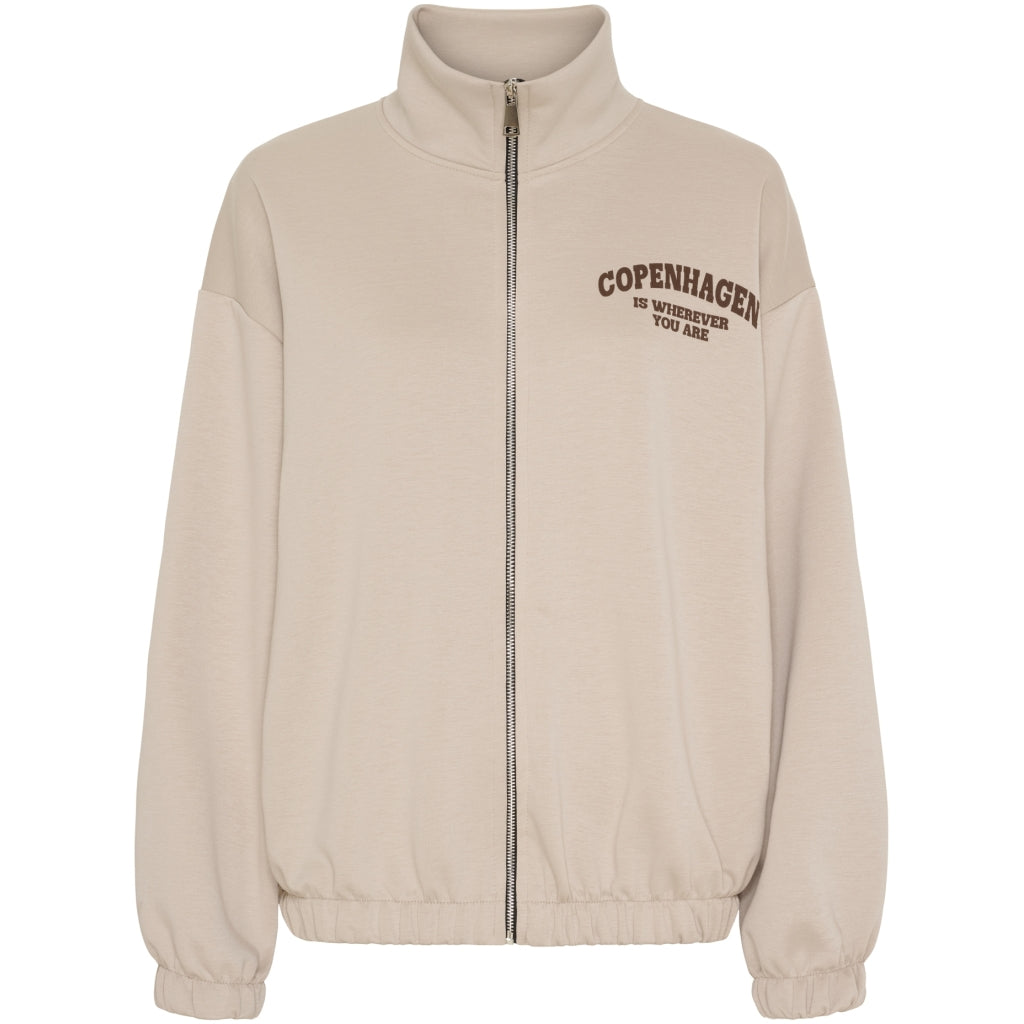 MARTA DU CHATEAU Marta du Chateau dam kofta MdcNete 22669 Cardigan Beige/Moro