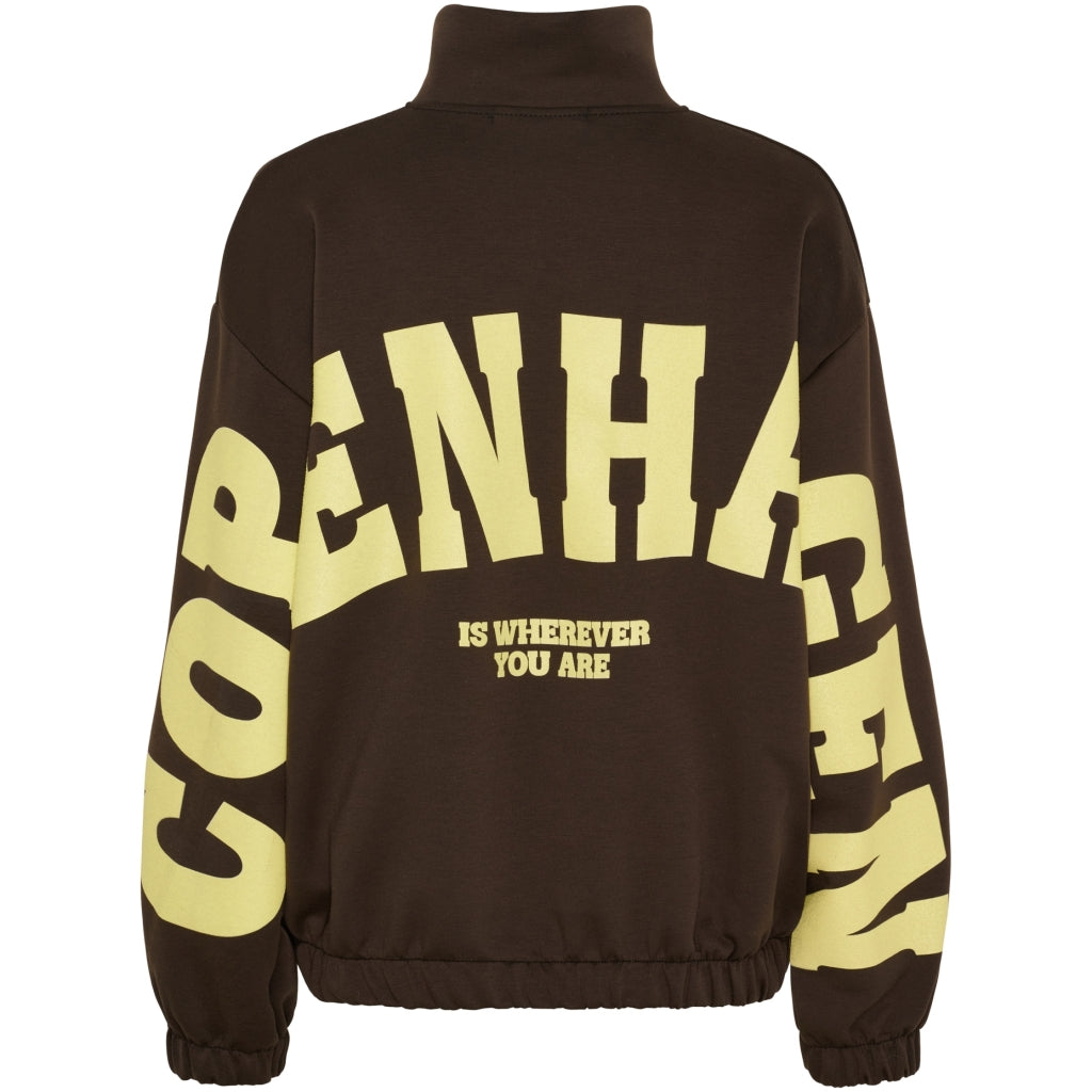 MARTA DU CHATEAU Marta du Chateau dam kofta MdcNete 22669 Cardigan Moro/Yellow