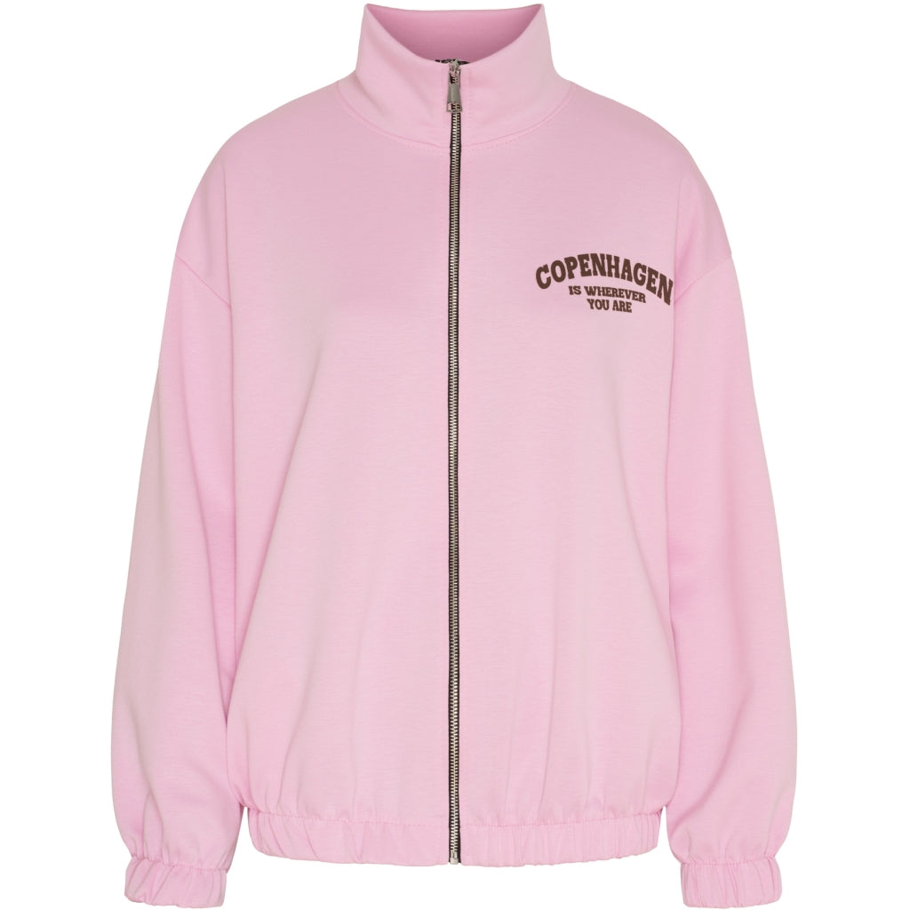 MARTA DU CHATEAU Marta du Chateau dam kofta MdcNete 22669 Cardigan Pink/Brown