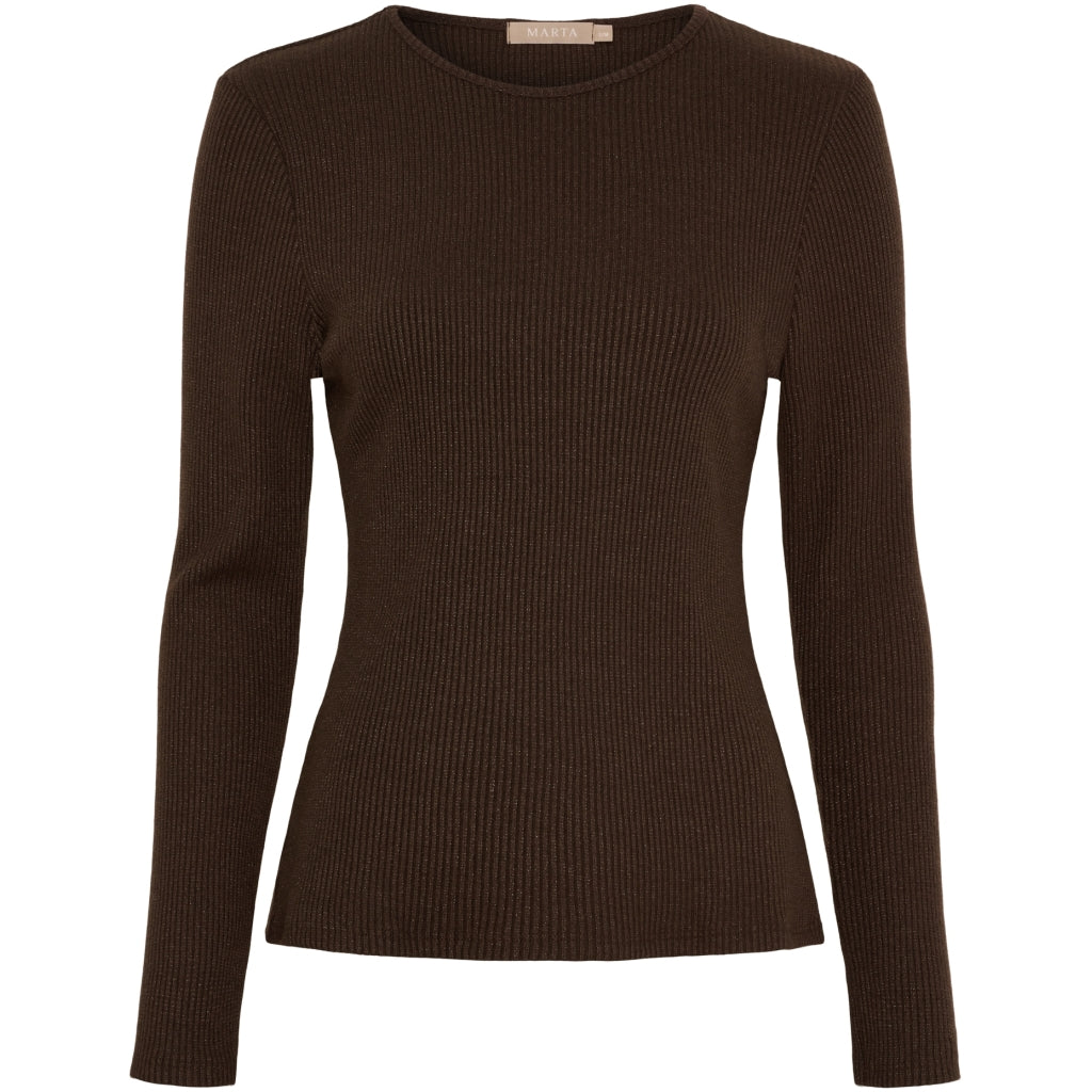 MARTA DU CHATEAU Marta du Chateau dam långärmad T-shirt 38915M LS Tee Moro1