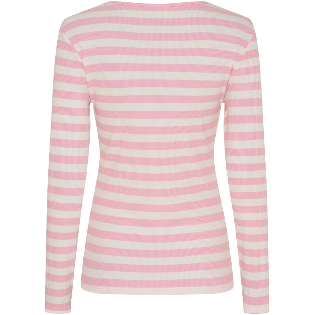 MARTA DU CHATEAU Marta du Chateau dam långärmad T-shirt MdcBegonia 7702 LS Tee Confetto