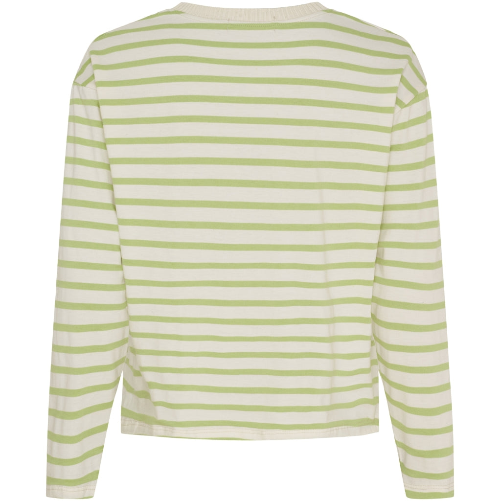 MARTA DU CHATEAU Marta du Chateau dam långärmad T-shirt MdcKara 58709 LS Tee Kiwi