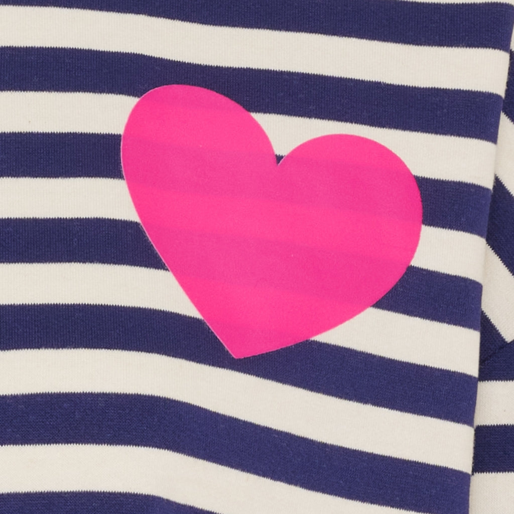 MARTA DU CHATEAU Marta du Chateau dam långärmad T-shirt MdcVilda 58903 LS Tee Navy/Fuxia