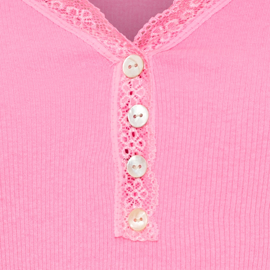 MARTA DU CHATEAU Marta du Chateau dam långärmad t-shirt MdcCalista 2500 LS Tee Fuxia Neo