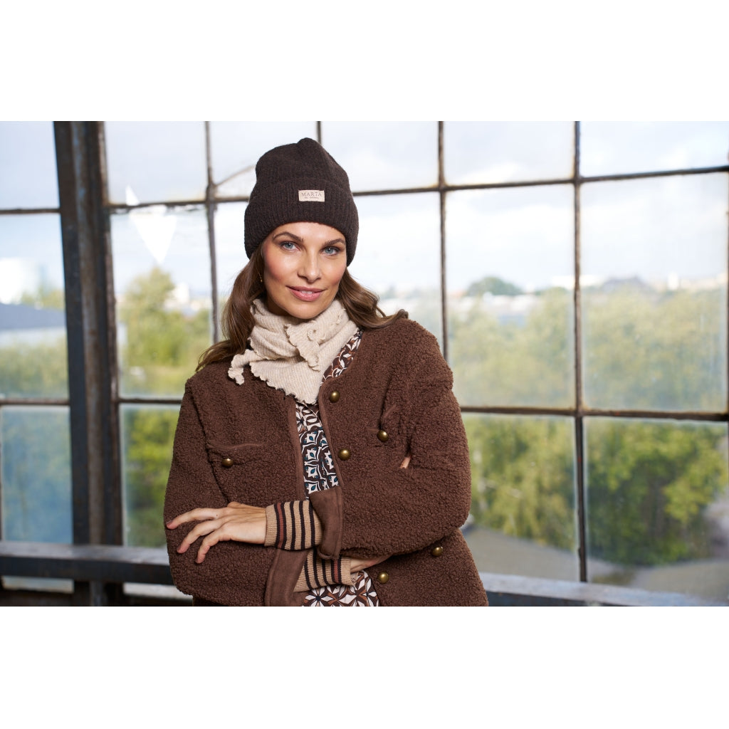 MARTA DU CHATEAU Marta du Chateau dam mössa MdcDelie 151512 Hats Brown