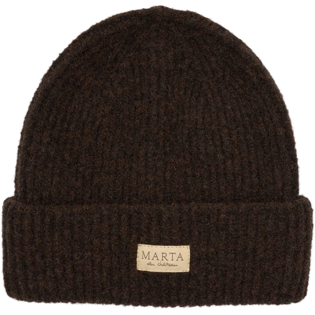 MARTA DU CHATEAU Marta du Chateau dam mössa MdcDelie 151512 Hats Brown