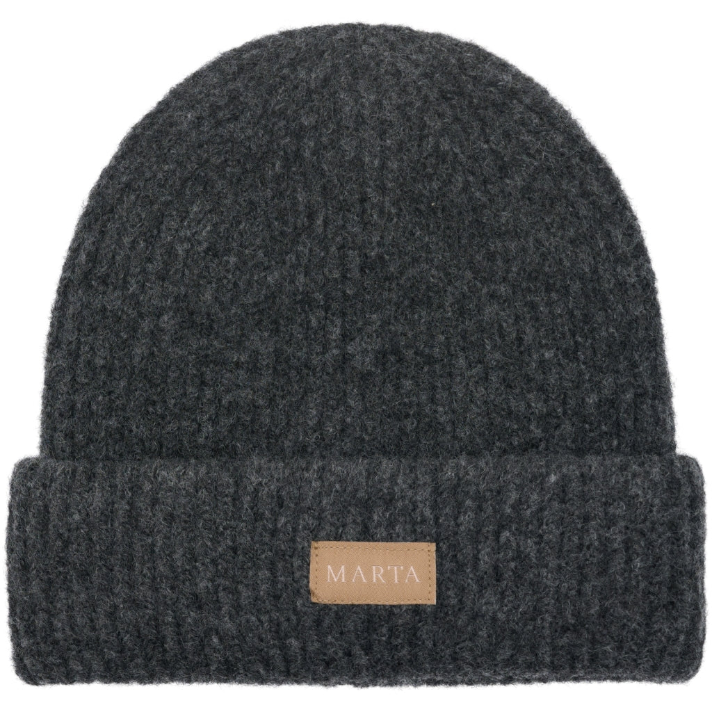 MARTA DU CHATEAU Marta du Chateau dam mössa MdcDelie 151512 Hats Grey Melange
