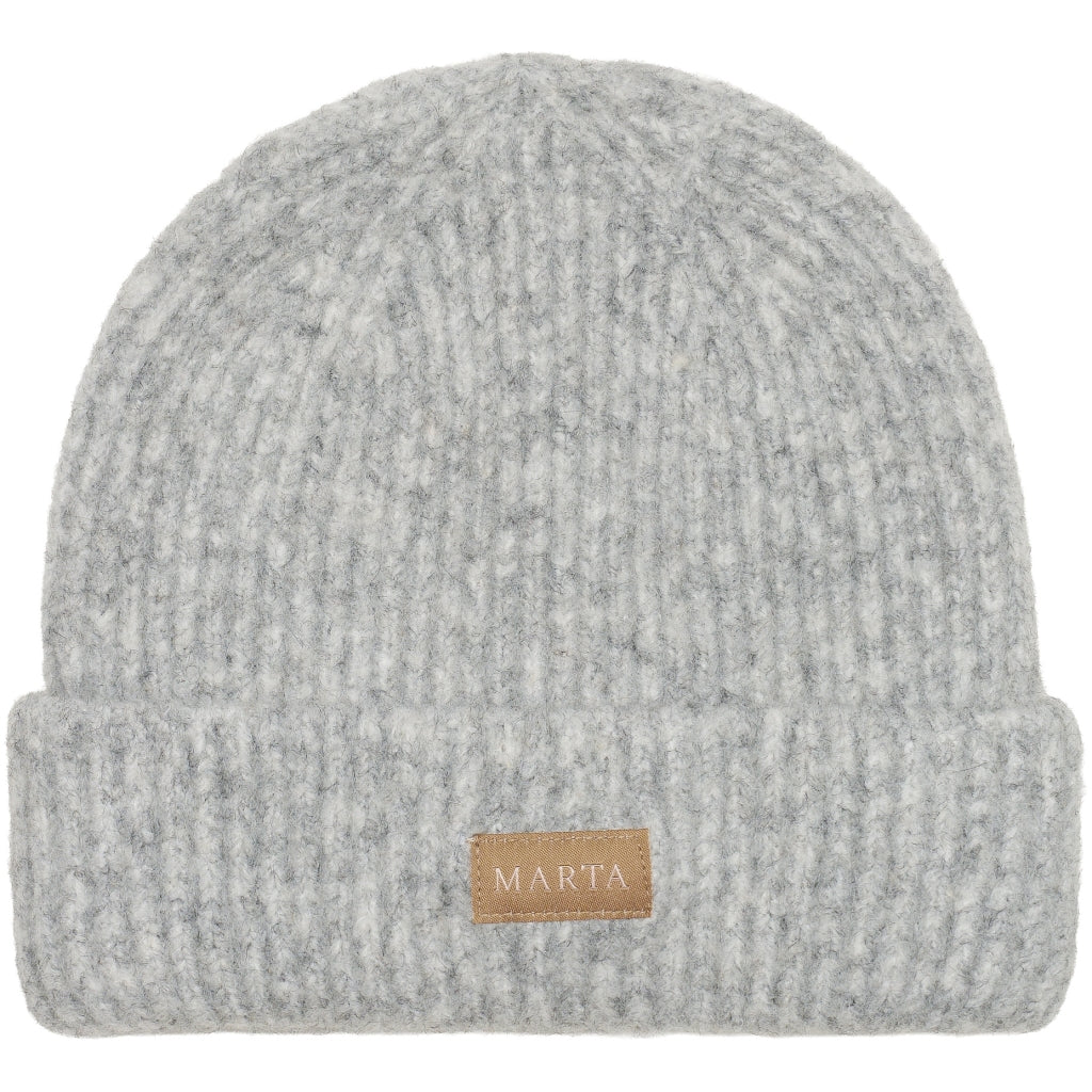 MARTA DU CHATEAU Marta du Chateau dam mössa MdcDelie 151512 Hats Light Grey