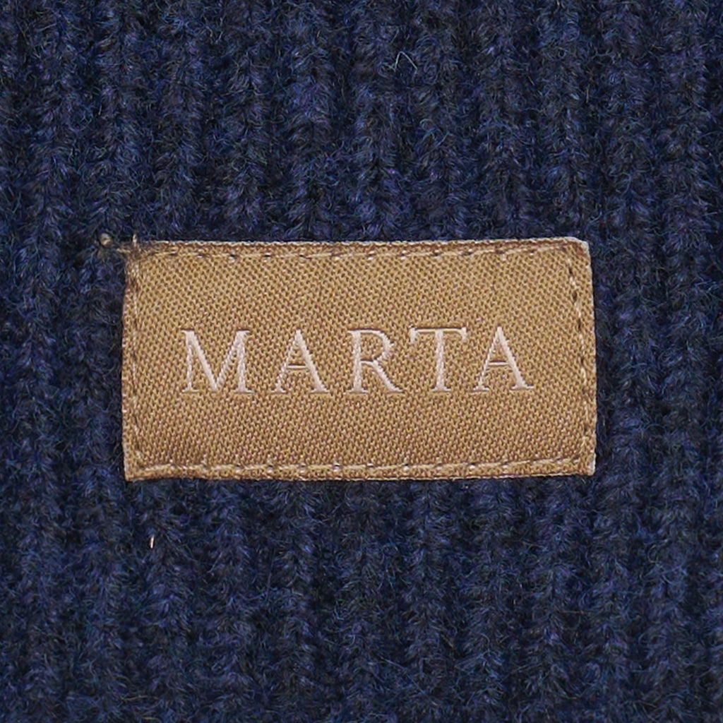 MARTA DU CHATEAU Marta du Chateau dam mössa MdcPolly T1207 Hats Blue/Beige