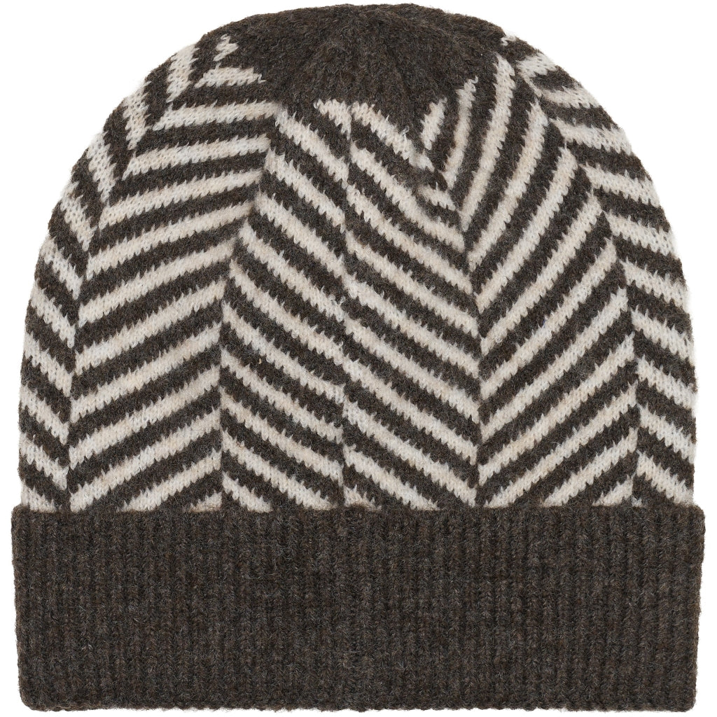 MARTA DU CHATEAU Marta du Chateau dam mössa MdcPolly T1207 Hats Brown/beige