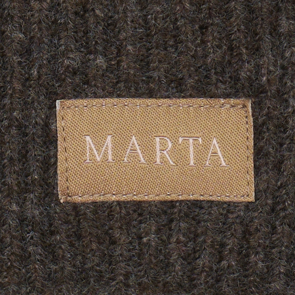 MARTA DU CHATEAU Marta du Chateau dam mössa MdcPolly T1207 Hats Brown/beige