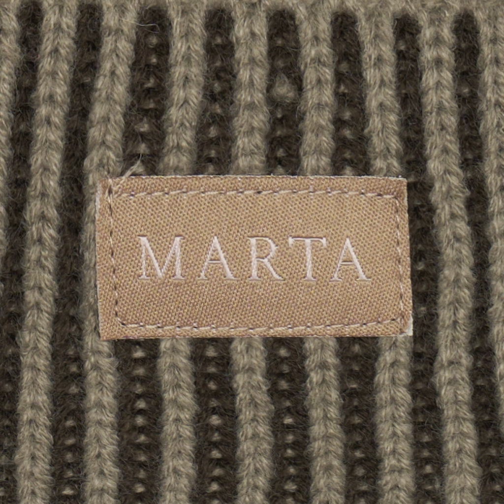 MARTA DU CHATEAU Marta du Chateau dam mössa MdcVeronica T1271 Hats Fango/Brown