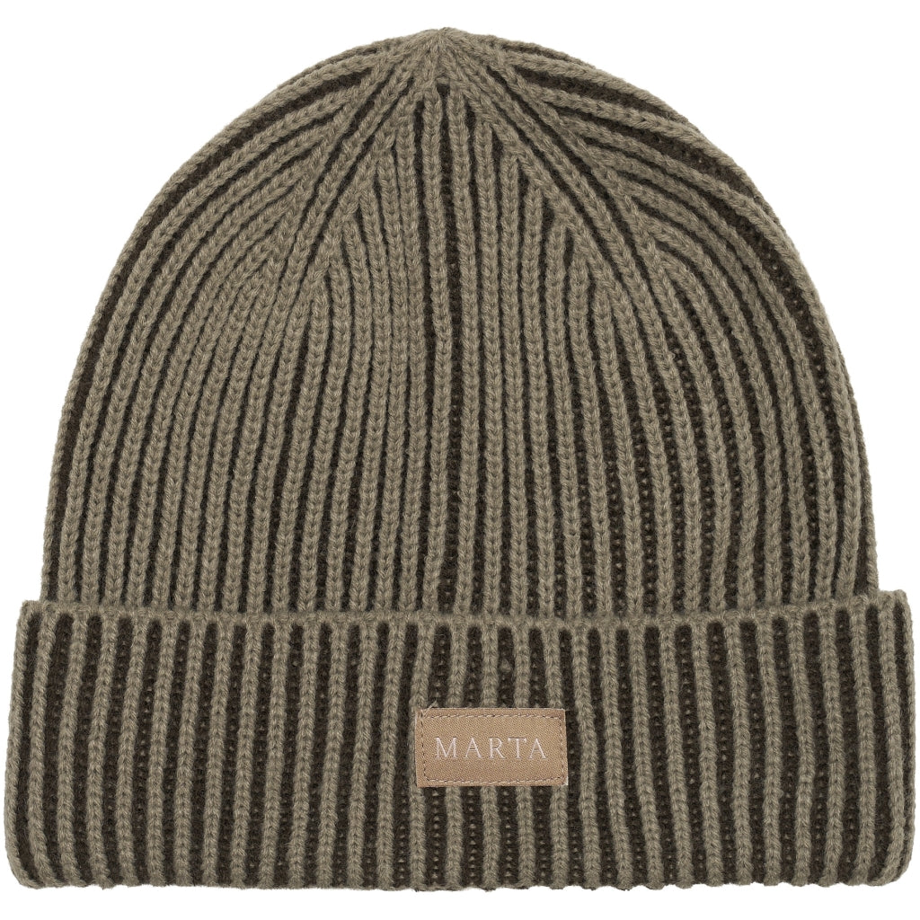 MARTA DU CHATEAU Marta du Chateau dam mössa MdcVeronica T1271 Hats Fango/Brown