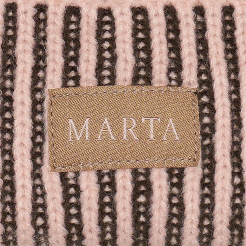 MARTA DU CHATEAU Marta du Chateau dam mössa MdcVeronica T1271 Hats Rose/Brown