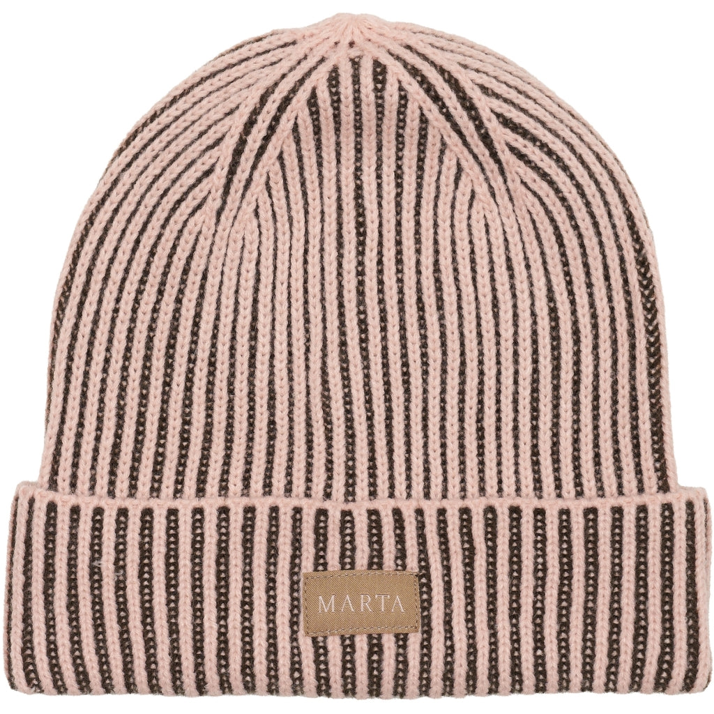 MARTA DU CHATEAU Marta du Chateau dam mössa MdcVeronica T1271 Hats Rose/Brown