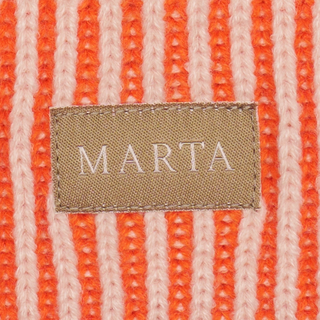 MARTA DU CHATEAU Marta du Chateau dam mössa MdcVeronica T1271 Hats Rose/Orange