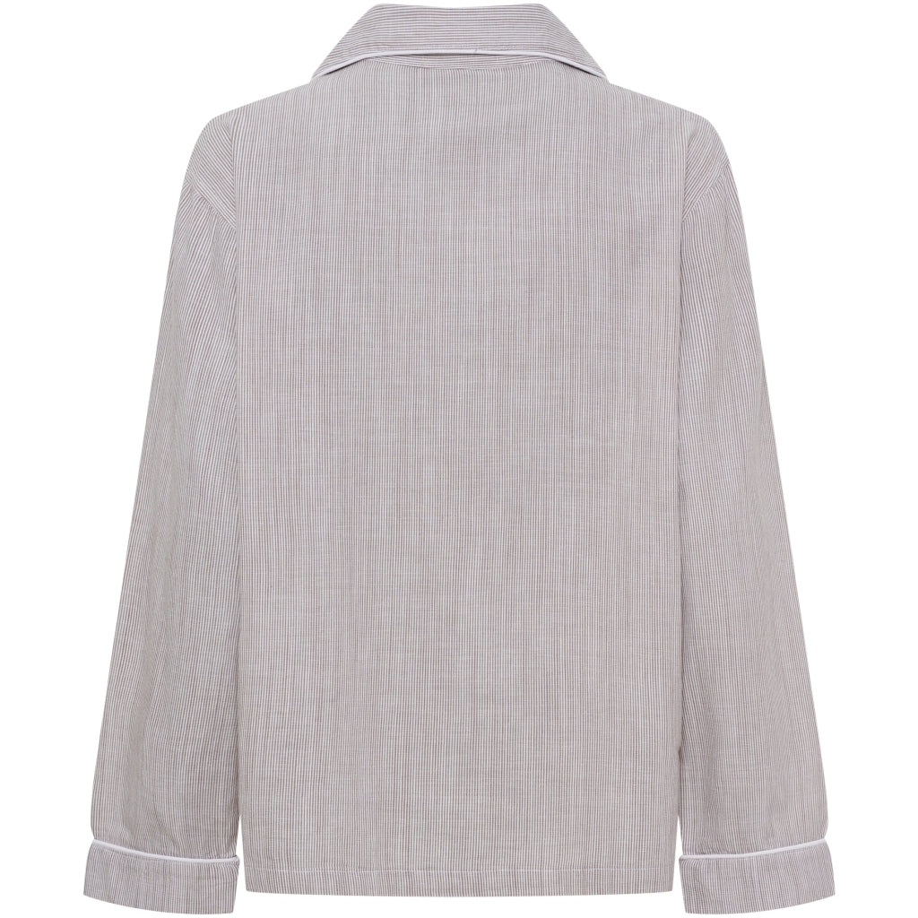 MARTA DU CHATEAU Marta du Chateau dam pyjamas skjorta MdcPil MN140125-003 Shirt Light Brown