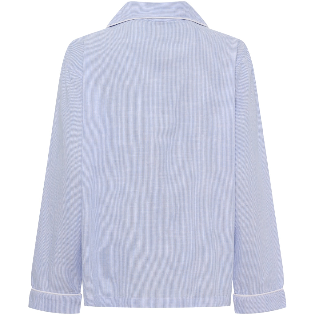 MARTA DU CHATEAU Marta du Chateau dam pyjamas skjorta MdcPil MN140125-003 Shirt Lightblue