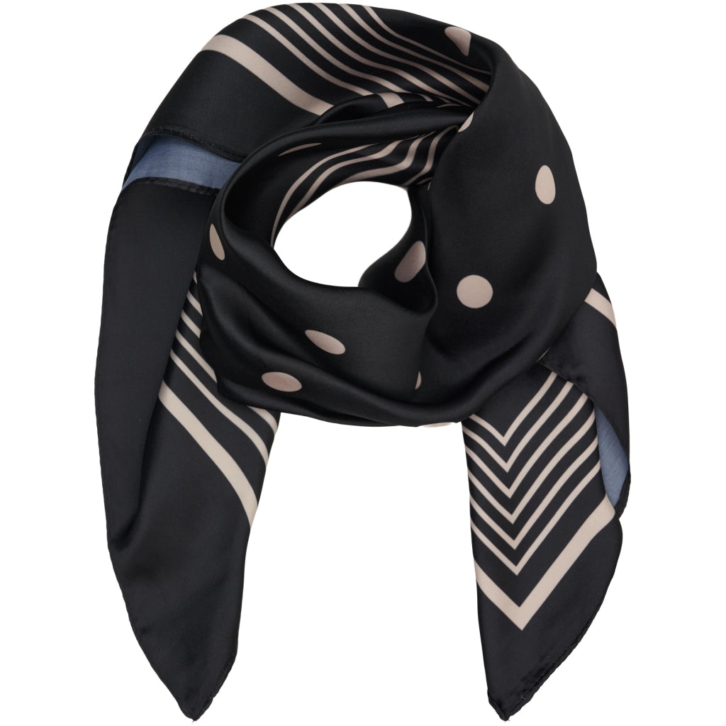 MARTA DU CHATEAU Marta du Chateau dam scarf MdcFinja BA-Scarf Scarf Black4244