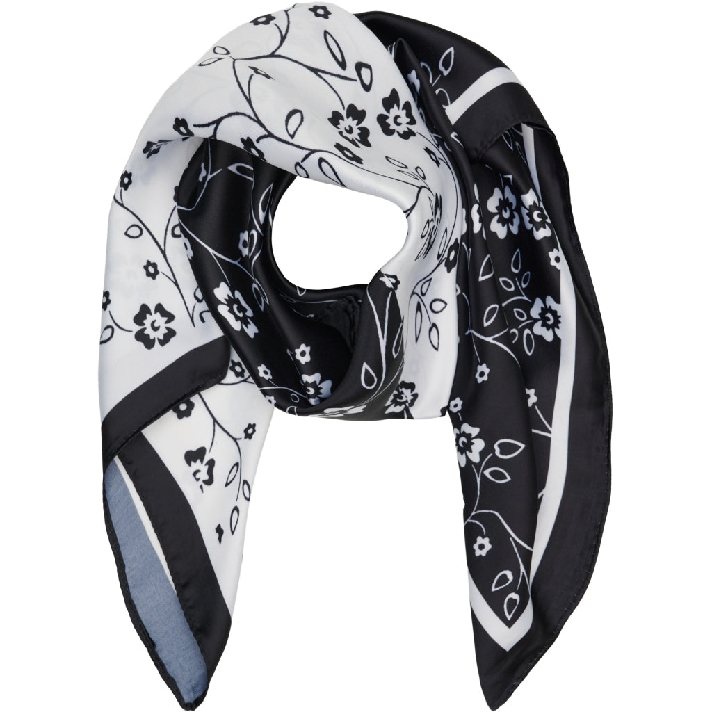MARTA DU CHATEAU Marta du Chateau dam scarf MdcFinja BA-Scarf Scarf Black/White4232